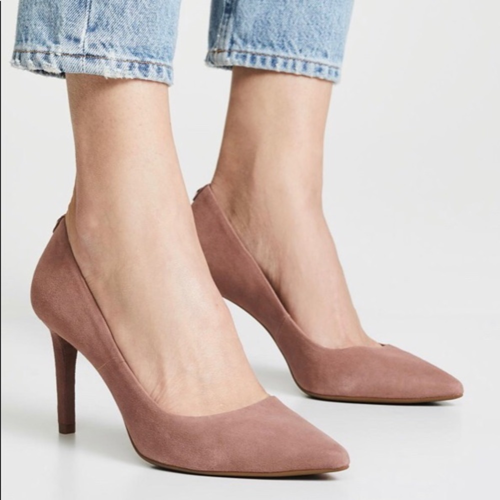 MICHAEL Michael Kors Suede Dorothy Flex Heel